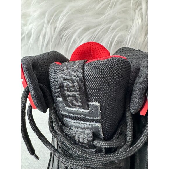 Versace Black & Red Hiking Sneakers With Vibram Soles‎ & COA - Picture 7 of 16